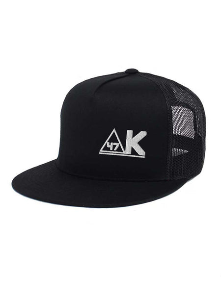 AK-47 Logo Flat Bill Hat - Faktory 47