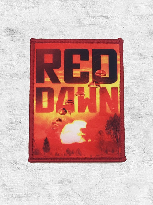 Red Dawn Movie Poster Patch Faktory 47