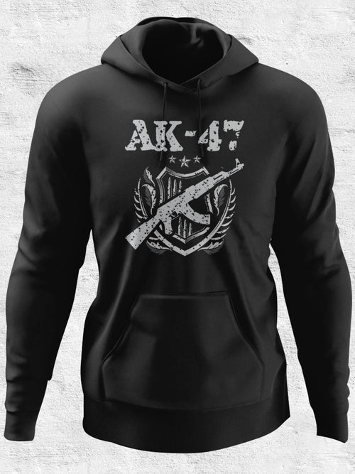 AK-47 Grunge - Hoodie Faktory 47