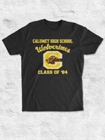 Calumet High School Wolverines Class of '84 - Men's T-Shirt Faktory 47