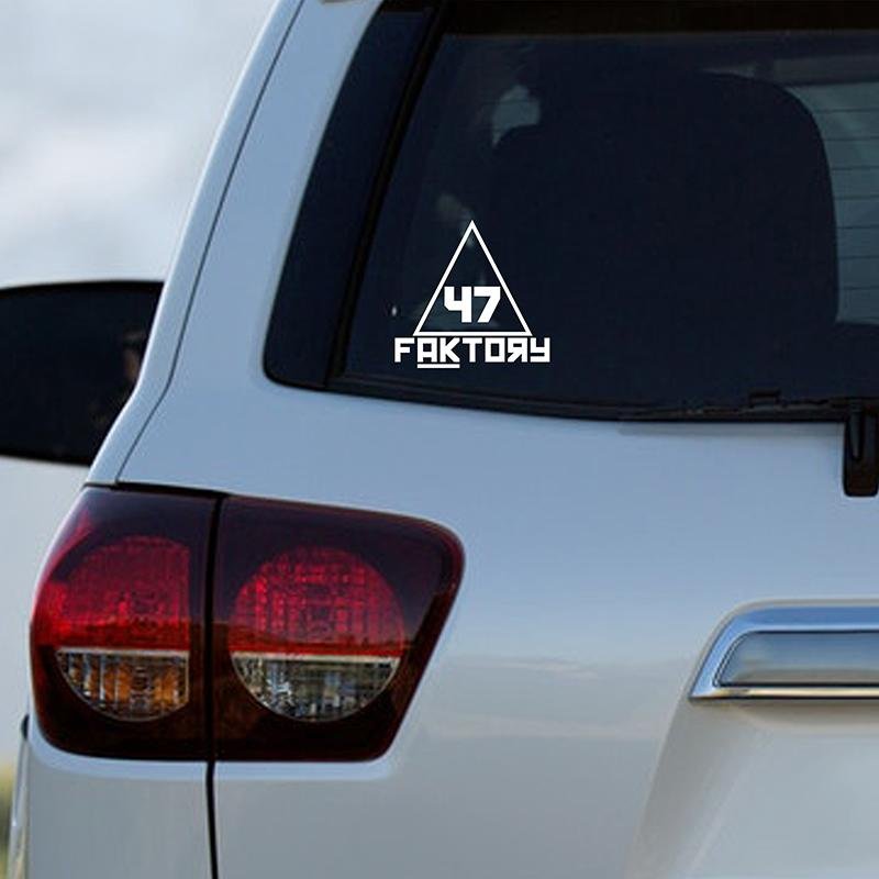 Faktory 47 Window Decal Faktory 47