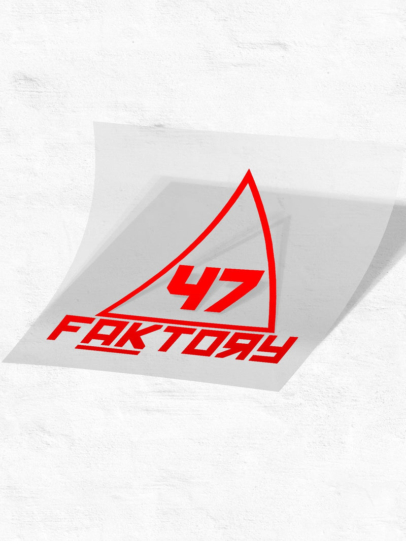 Faktory 47 Window Decal Faktory 47