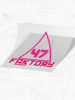 Faktory 47 Window Decal Faktory 47