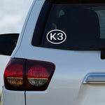 German K3 Factory Window Decal Faktory 47